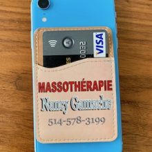 Card holder with corporate logo2